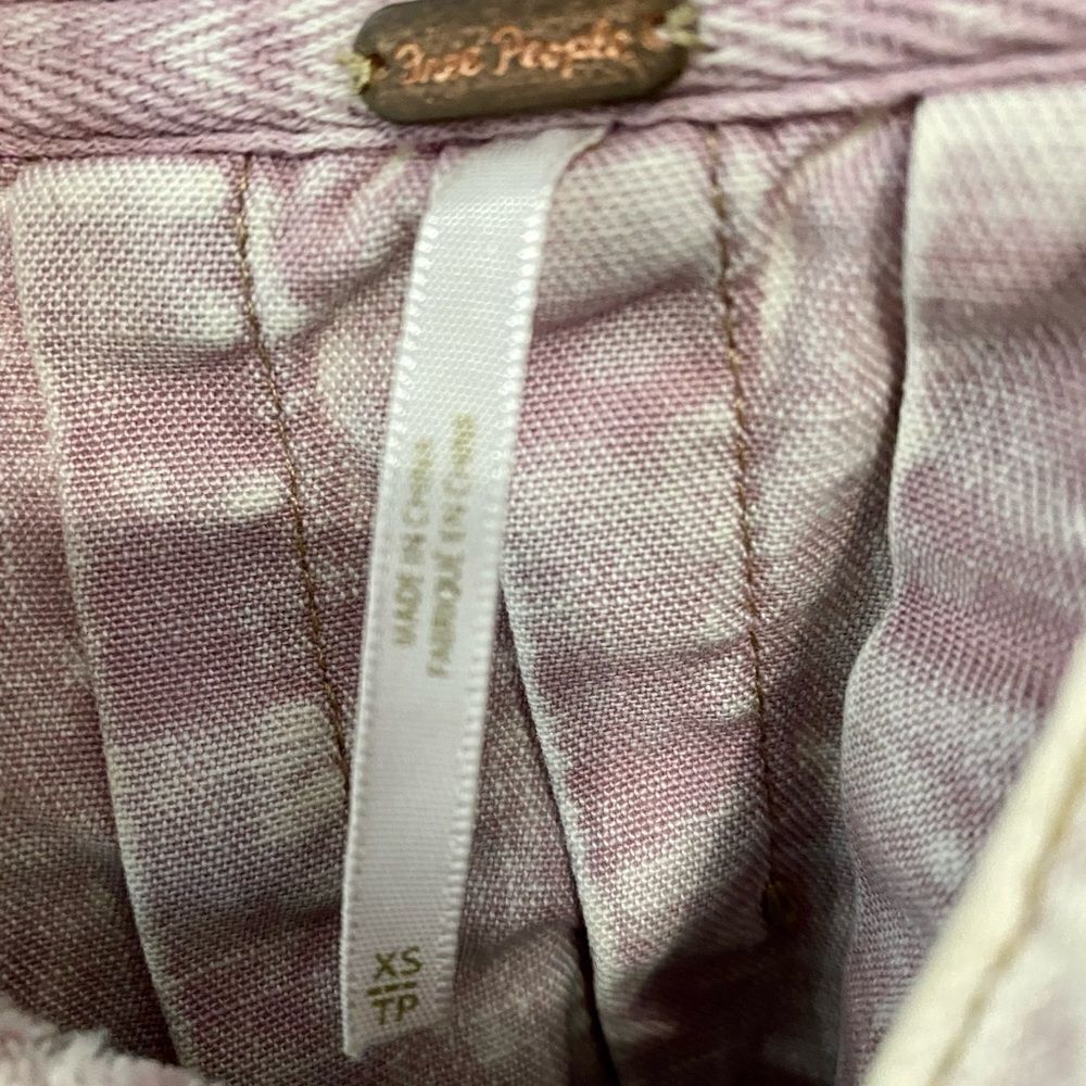 Free People Marina Pleated Denim Strappy Top - Picture 5 of 8